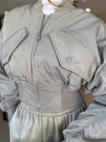 Load image into Gallery viewer, CAPTIVATE BOMBER JACKET

