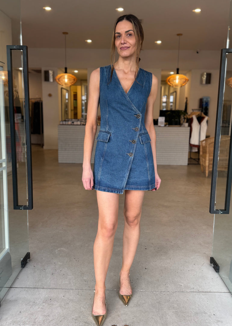 NORA WRAP DRESS