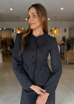Load image into Gallery viewer, LEVIN TWEED BLAZER BLK/WHT
