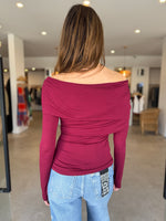 Load image into Gallery viewer, DELGADO TOP - WINE
