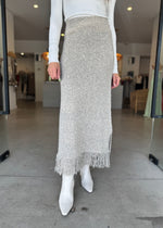 Load image into Gallery viewer, SEVILLE KNIT SKIRT OAT

