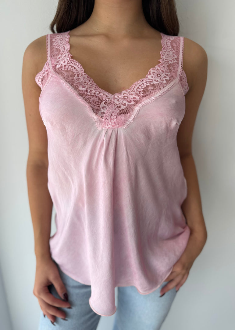 LACE CAMI * ROSA ANTIC