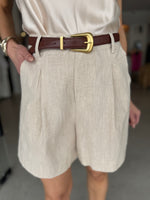 Load image into Gallery viewer, CONSTANCE SHORT - BEIGE
