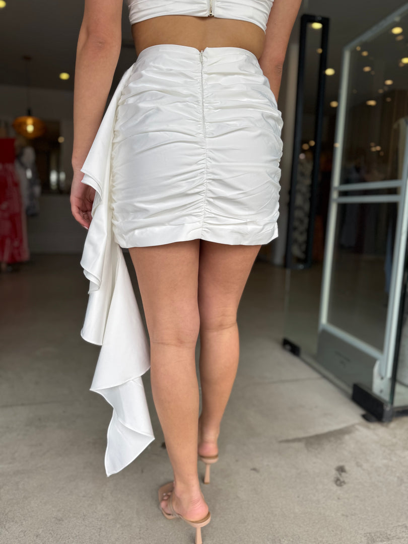 SERENA SKIRT - WHITE