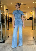 Load image into Gallery viewer, FIT FOR SUCCESS PALAZZO JUMPSUIT BLUE
