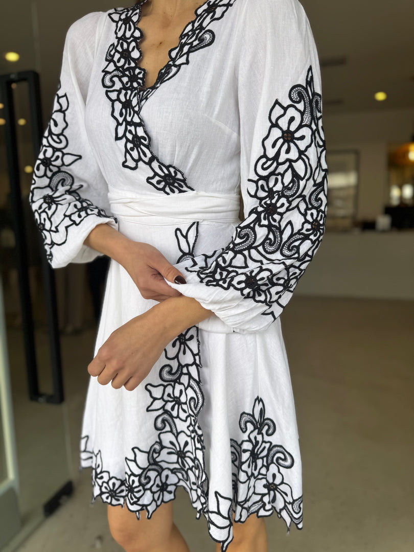 GEORGIE WRAP DRESS