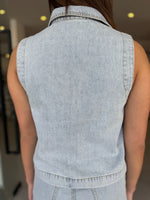 Load image into Gallery viewer, RIPTIDE DENIM TOP
