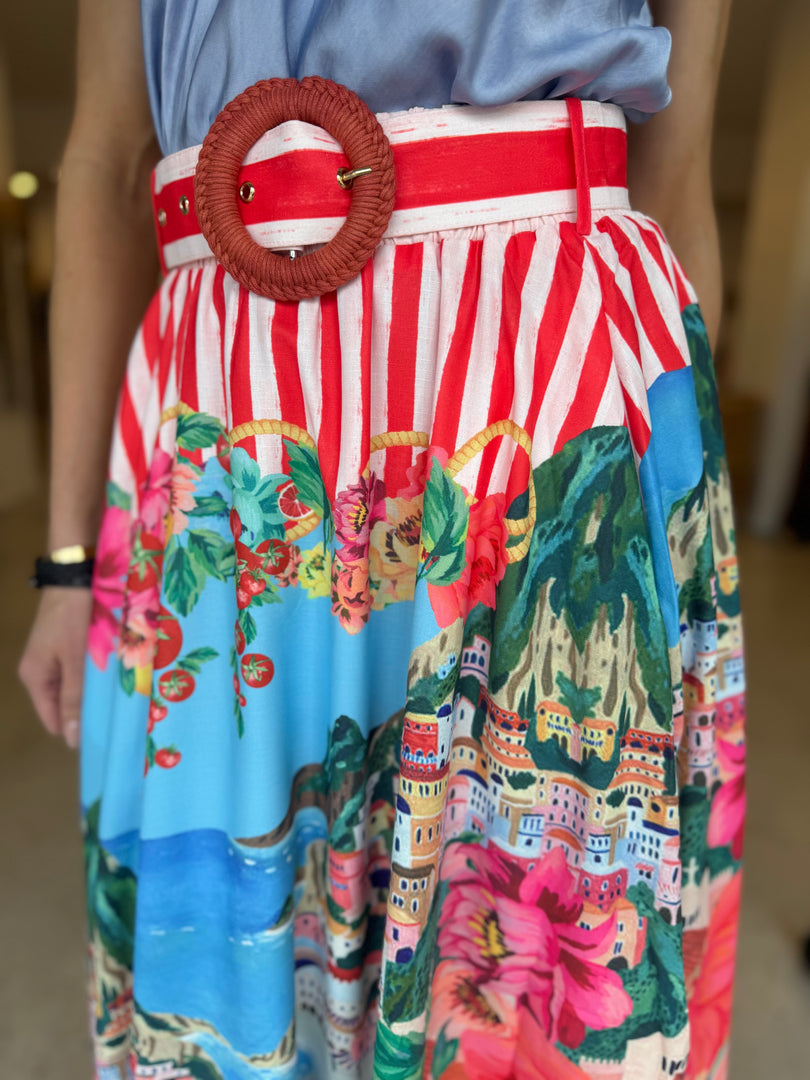 POSITANO MAXI SKIRT