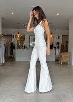 Load image into Gallery viewer, GOOD WAIST SUPER FLARE JEAN WHITE
