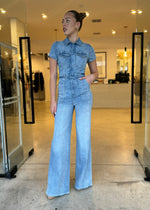 Load image into Gallery viewer, FIT FOR SUCCESS PALAZZO JUMPSUIT BLUE
