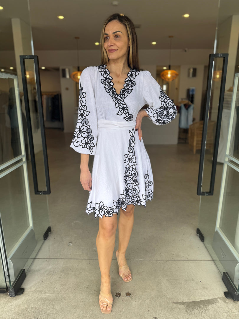 GEORGIE WRAP DRESS