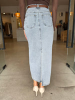 Load image into Gallery viewer, VERONA DENIM MAXI SKIRT
