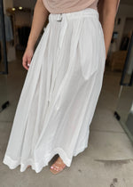 Load image into Gallery viewer, LYNNA MAXI SKIRT - WHITE
