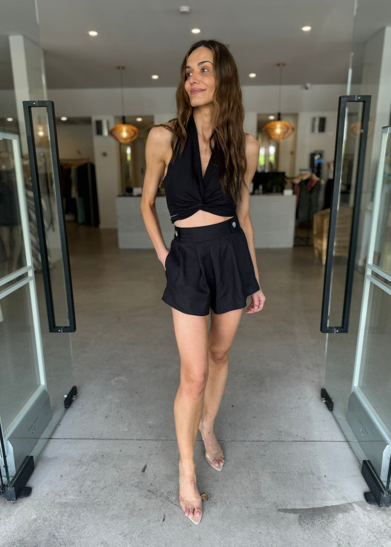 FLORENCE SHORTS - BLACK