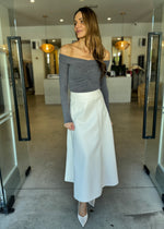 Load image into Gallery viewer, CARAVELLE SKIRT - ECRU
