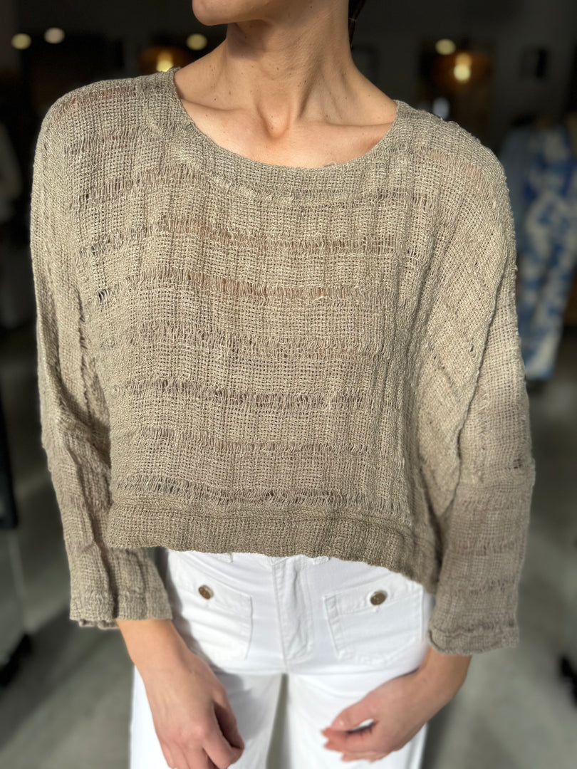 ELENA CROP TOP - MESH