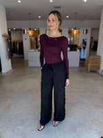 Load image into Gallery viewer, SILK BLEND FRAY PANT

