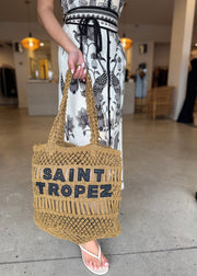 SAINT TROPEZ TOTE - NATURAL