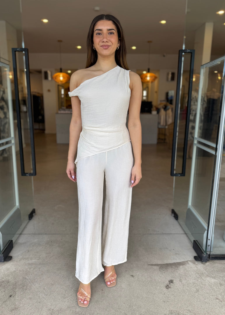 VIEW PANT - CREAM
