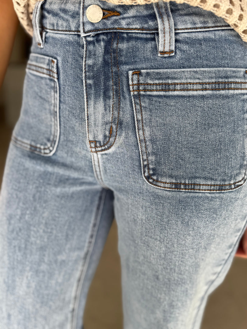 ZOEY SIGNATURE JEAN  BLUE