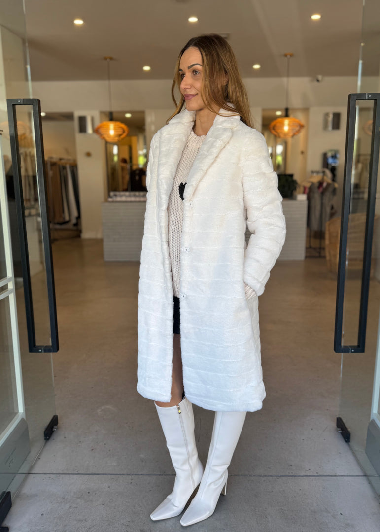 NOLITA COAT - VANILLA