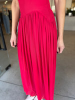 Load image into Gallery viewer, DEIJA OS MAXI DRESS - STRAWBERRY
