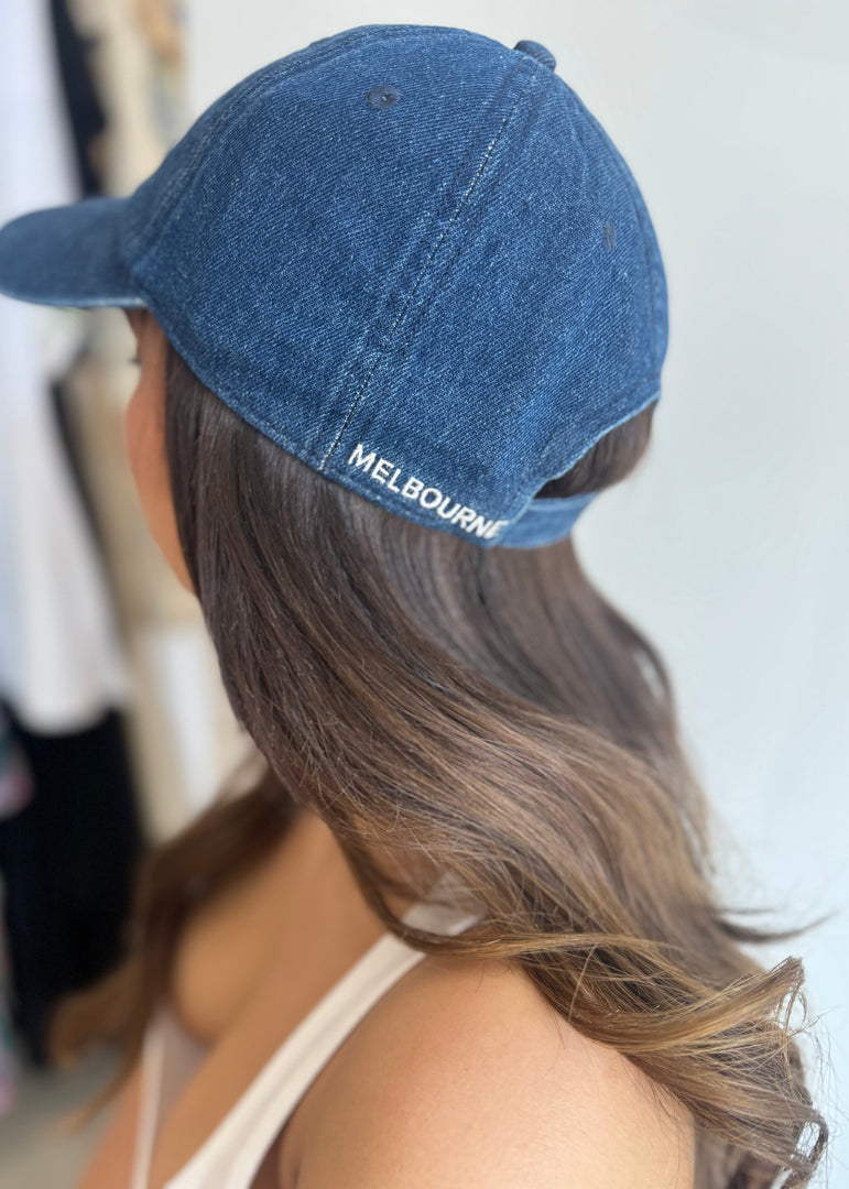 WOODS DENIM CAP