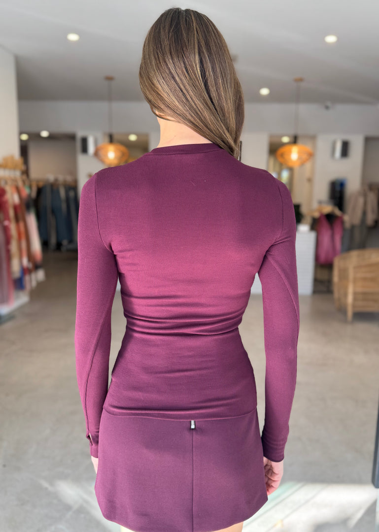THE BROOKLYN TOP - CHERRY