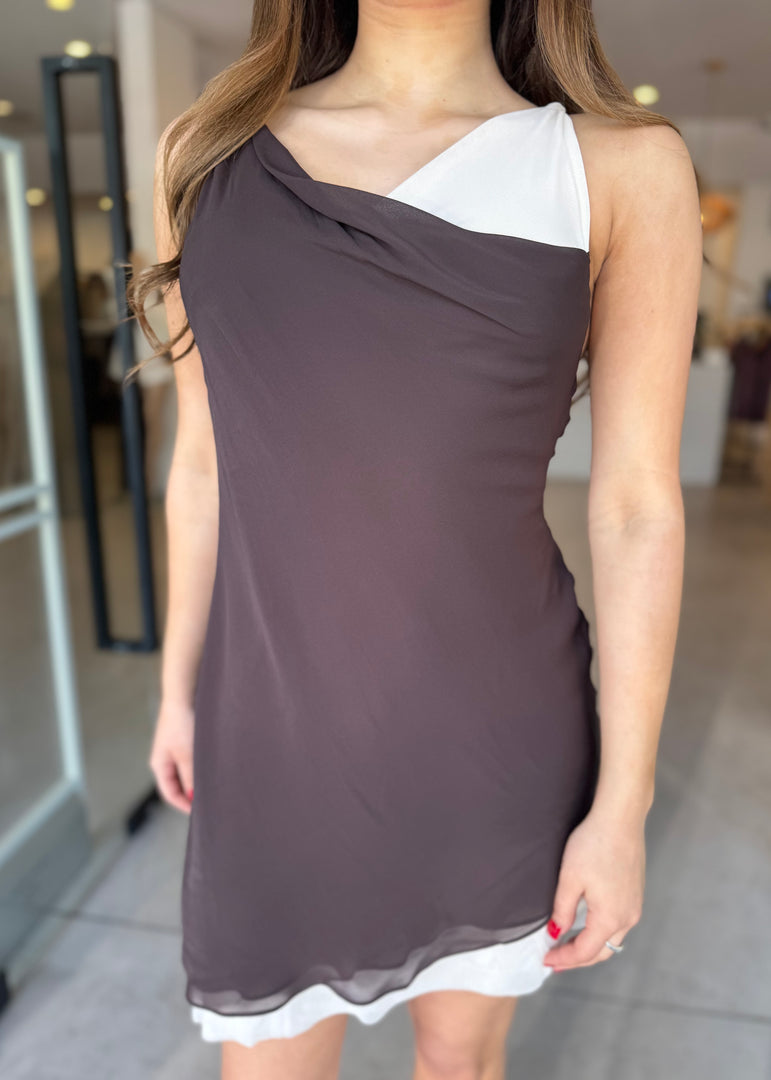 JEHNAYA ASYM MINI DRESS