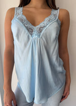 Load image into Gallery viewer, LACE CAMI * CELESTE
