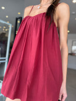 Load image into Gallery viewer, VIVIAN MINI DRESS - CHERRY
