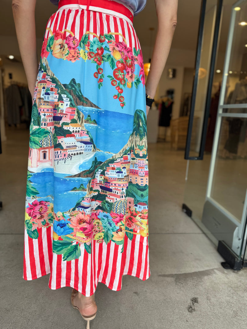 POSITANO MAXI SKIRT