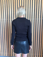 Load image into Gallery viewer, MIMI LS TOP - BLACK
