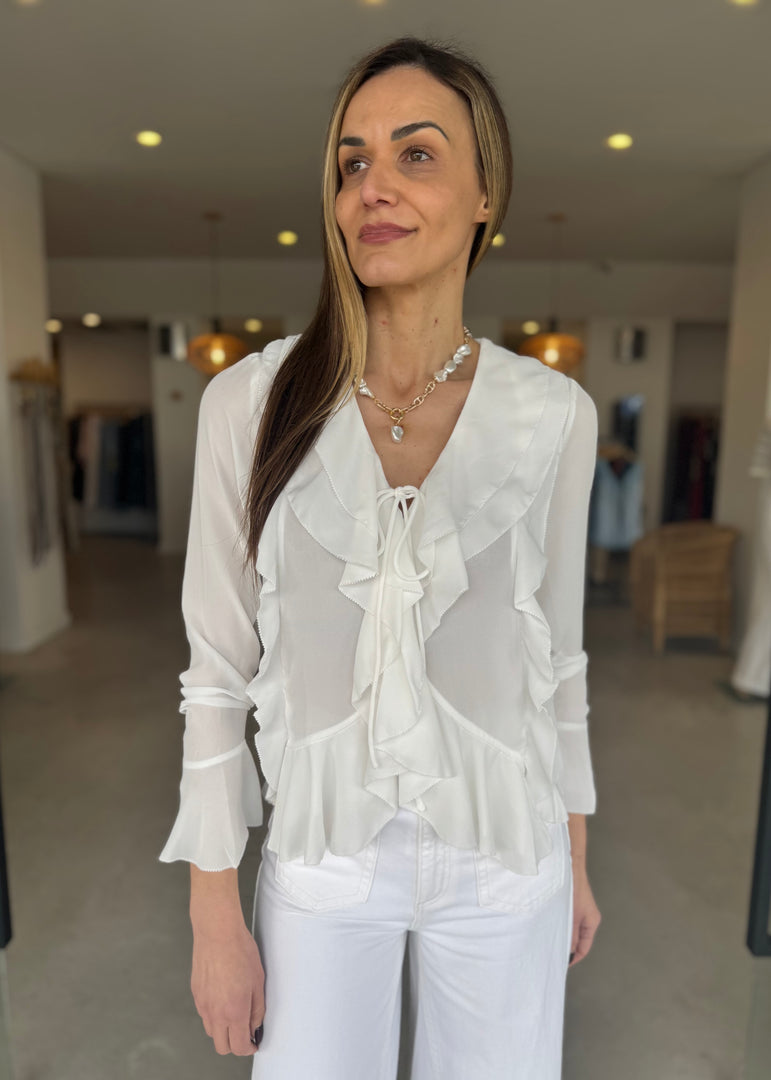 HARPER TOP - WHITE