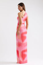 Load image into Gallery viewer, VIOLA DRESS PINK MARBLE
