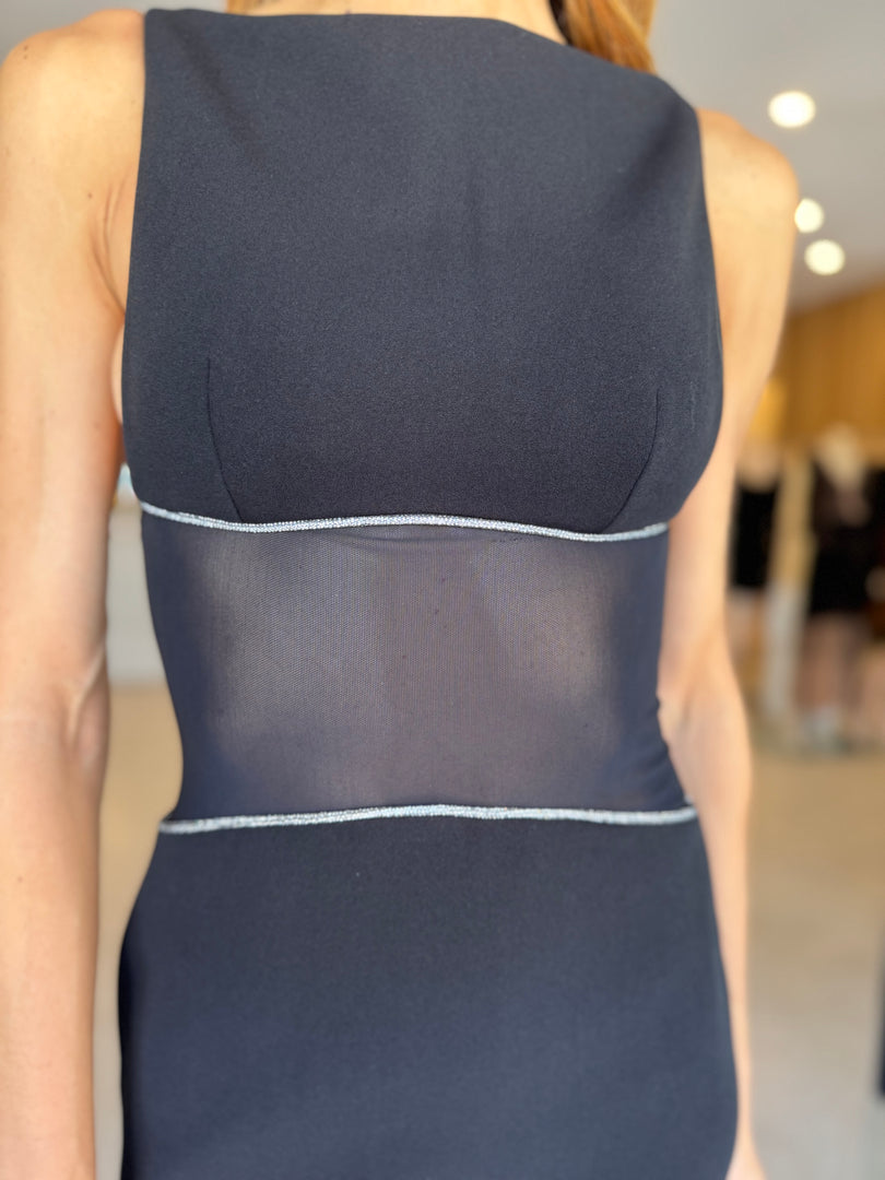 JADE BONDED MINI DRESS