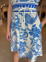 Load image into Gallery viewer, ADRIANA EMBROIDERED DRESS - MOSAIC
