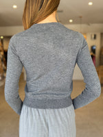 Load image into Gallery viewer, RAE KNIT CARDIGAN - CHARCOAL
