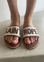 Load image into Gallery viewer, SAINT TROPEZ SLIDES - TAN
