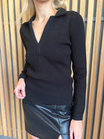 Load image into Gallery viewer, MIMI LS TOP - BLACK
