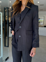 Load image into Gallery viewer, BETTINA RELAXED BLAZER BLACK
