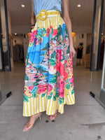 Load image into Gallery viewer, POSITANO MAXI SKIRT YELLOW
