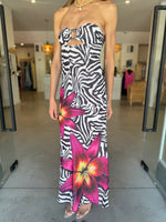 Load image into Gallery viewer, ALESSIA MAXI ZEBRA FLORAL
