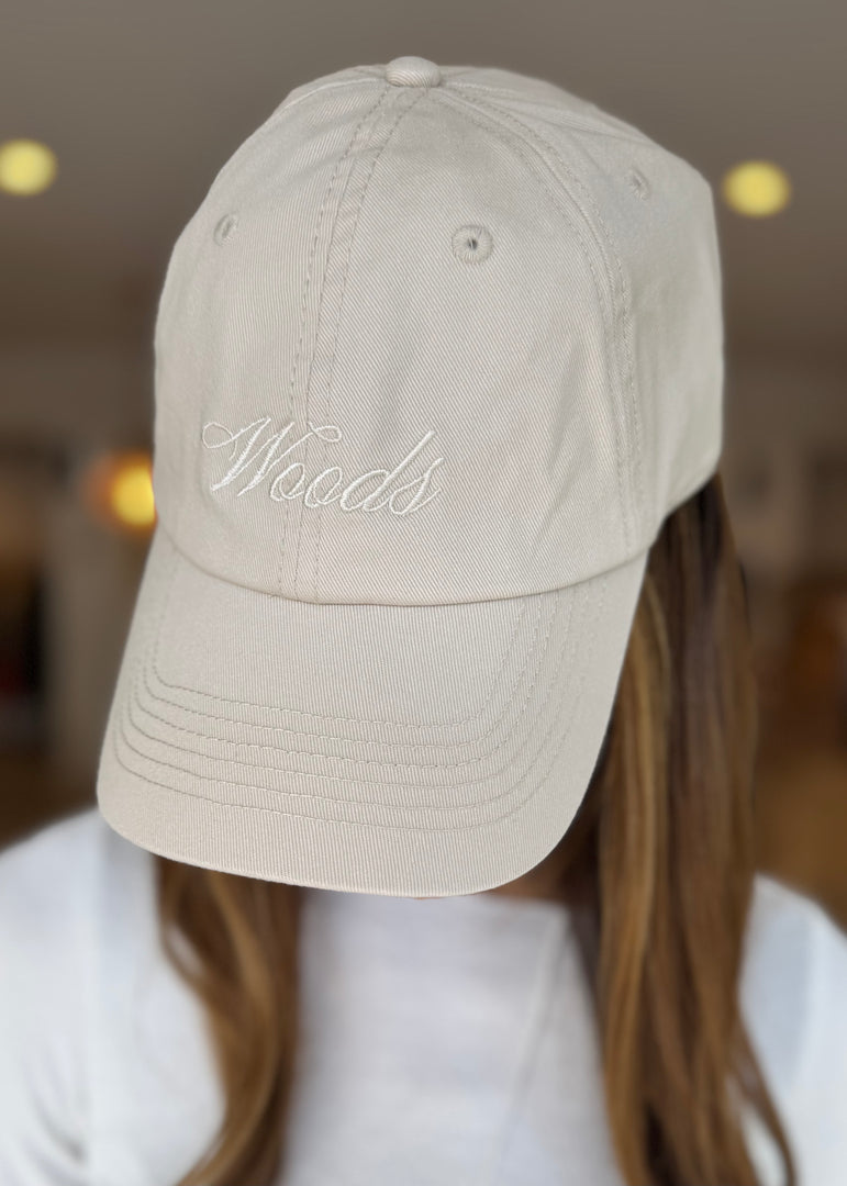 CLUB WOODS CAP - ALMOND