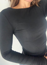 Load image into Gallery viewer, CADEN LS TOP - BLACK
