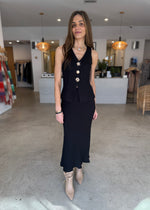 Load image into Gallery viewer, SARANDON SKIRT SET - BLACK
