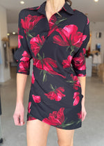 Load image into Gallery viewer, VALETTA SHIRT DRESS
