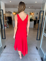 Load image into Gallery viewer, RHONE WRAP ASYM DRESS
