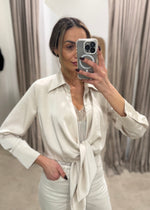 Load image into Gallery viewer, SOPRANO OVERSHIRT - OYSTER
