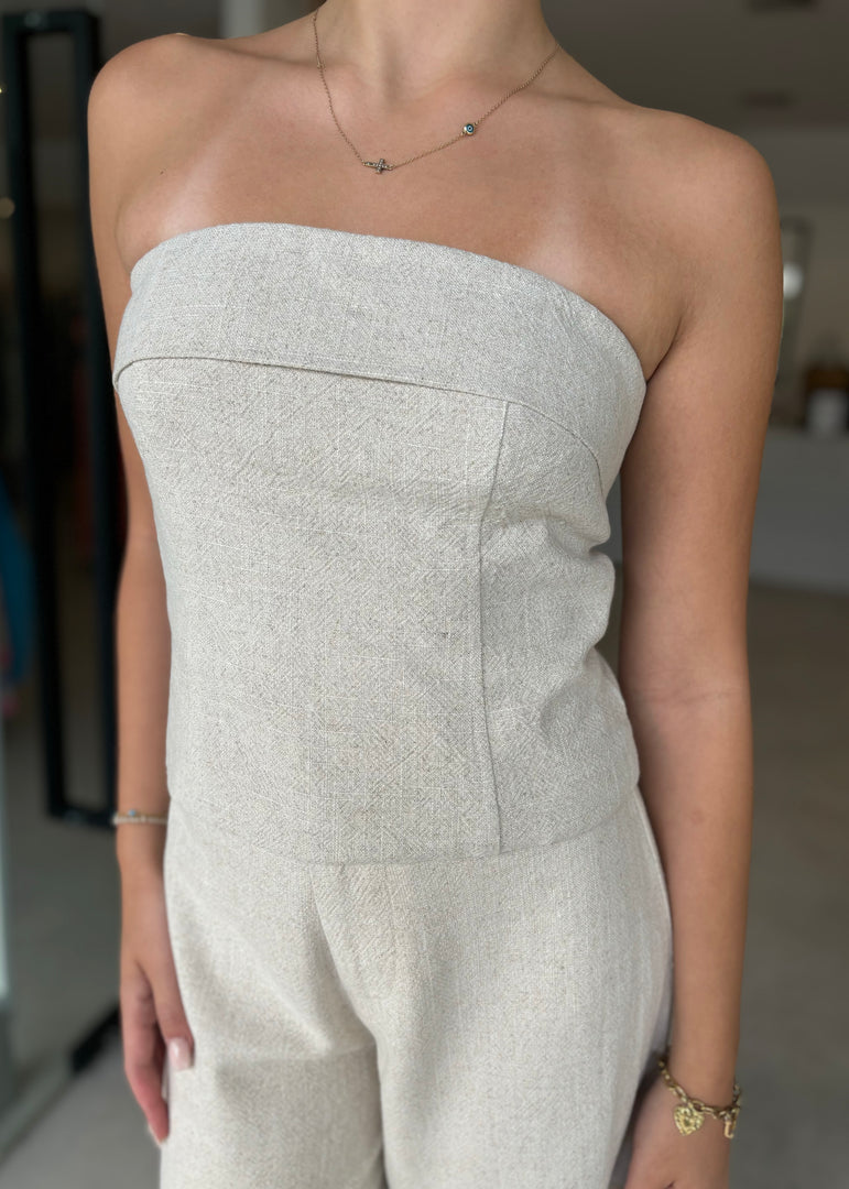 ALBA BODICE NATURAL MARLE